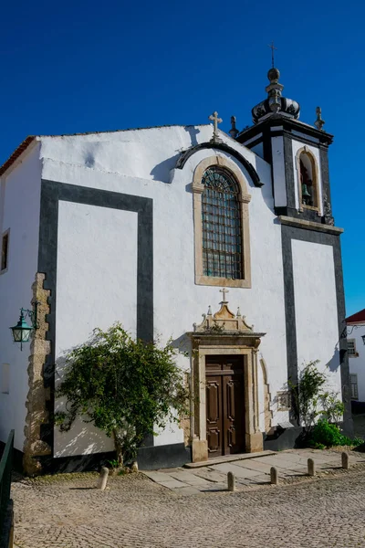 Peterskyrkan Igreja Sao Pedro Obidos Portugal — Stockfoto