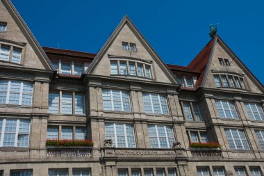Münih, Almanya. 20 Ağustos 2018. Kaufhaus Oberpollinger