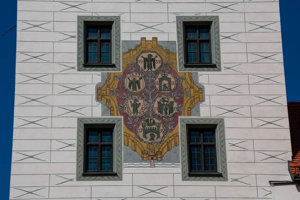 德国慕尼黑 2018年8月21日 旧市政厅塔 Altes Rathaus 是一座新哥特式建筑 — 图库照片