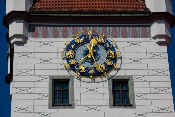 旧市政厅钟楼 Altes Rathaus 是一座新哥特式建筑 德国慕尼黑 — 图库照片