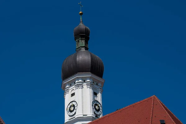 Церква Гіммельфюрта Landsberg Lech Germany — стокове фото