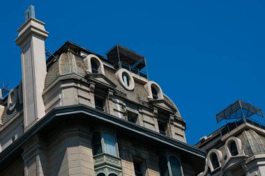 Buenos Aires, Arjantin. 14 Ekim 2018. Plaza Hotel Buenos Aires manzaralı, Retiro bölgesinde beş yıldızlı bir otel.