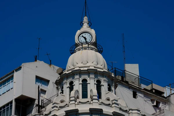 Buenos Aires Argentina Října2018 Stará Budova Trust Joyero Relojero Červenci — Stock fotografie