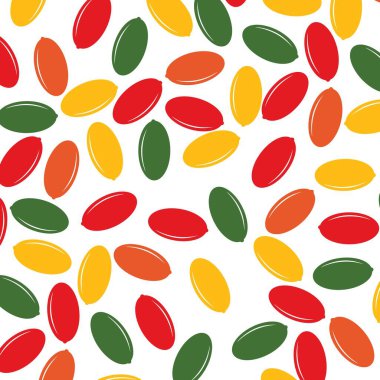 Gnetum gnemon melinjo simge logo şablonu çizim vektörü