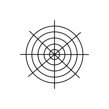 Örümcek Ağı simgesi logo vektör illüstrasyonu