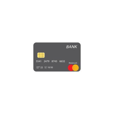 ATM Kart simgesi vektör tasarımı
