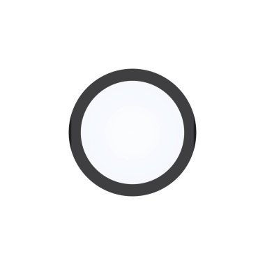 Ayna simgesi şablon vektör tasarımı