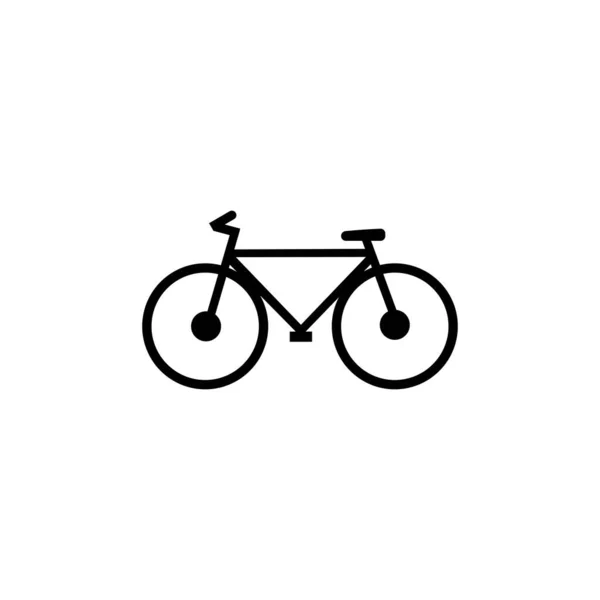 Bicycle Icon Logo Free Vector Design — Stock Vector