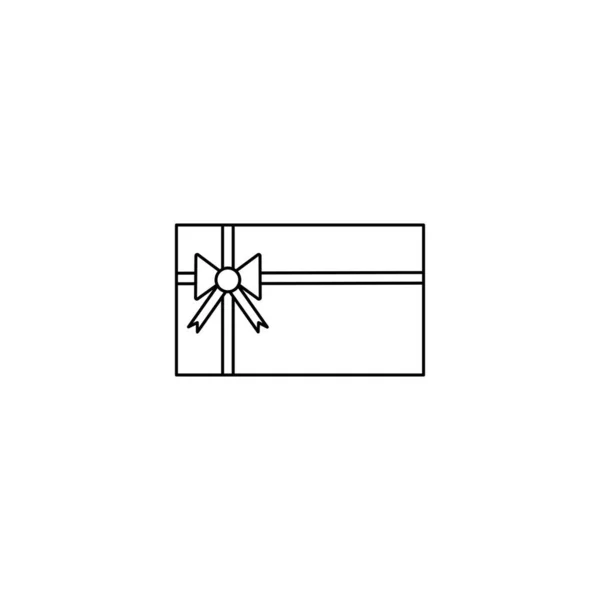 Geschenk Symbol Logo Vektor Design — Stockvektor