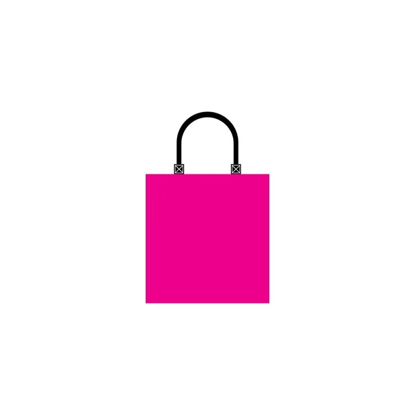 Shopping Bag Icona Logo Design Vettoriale Gratuito — Vettoriale Stock