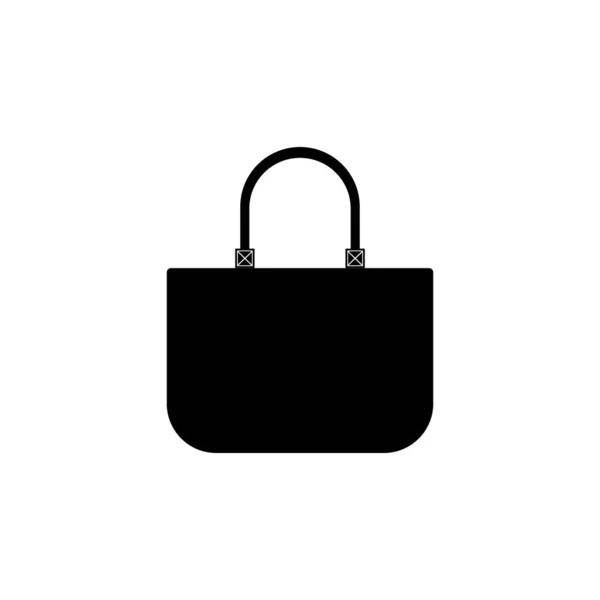 Saco Compras Ícone Logotipo Design Vetor Livre — Vetor de Stock