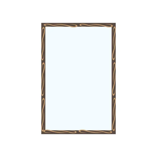 Mirror Icon Template Vector Design — Stock Vector