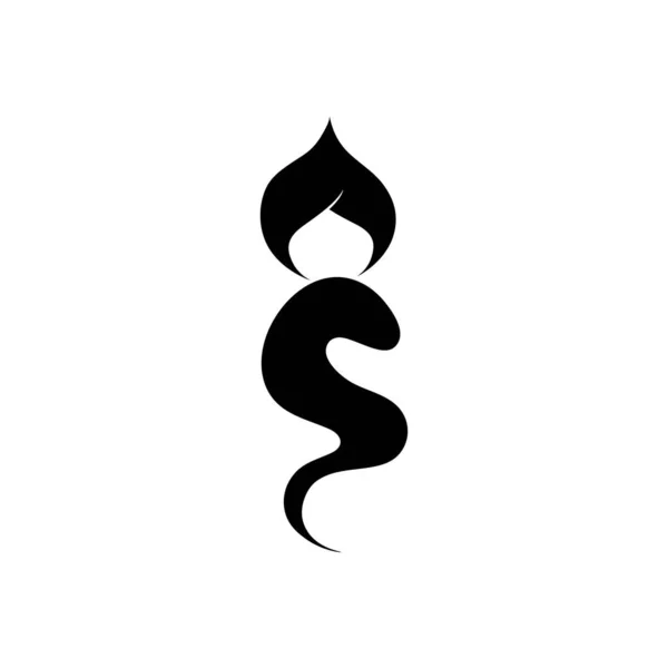 ジーニーアイコンのロゴ無料ベクターデザイン — ストックベクタ