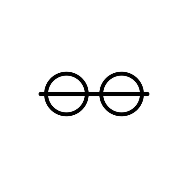 光学アイコンのロゴ無料ベクターデザイン — ストックベクタ