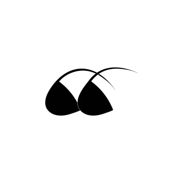 Логотип Значка Бюстгальтера Безкоштовний Векторний Дизайн — стоковий вектор