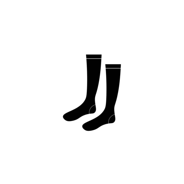 Socks Ikona Logo Volný Vektor Desig — Stockový vektor