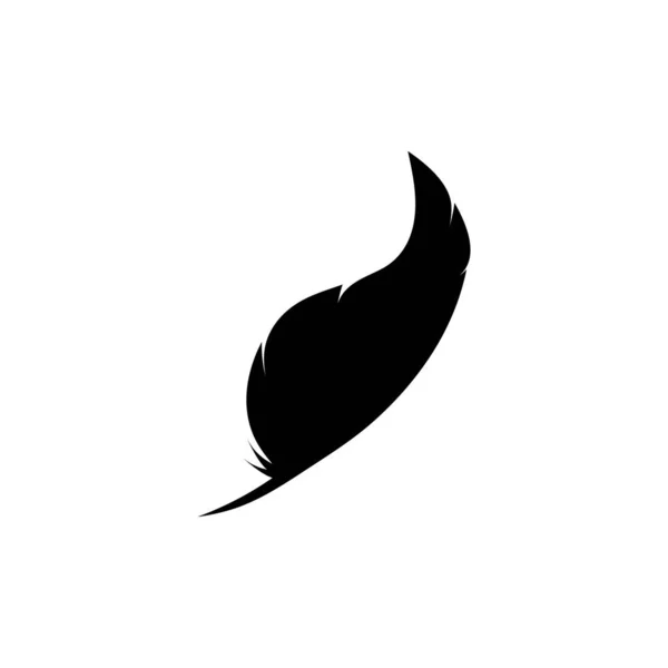 Tüylü Simge Logo Şablonu Tasarım Vektörü — Stok Vektör
