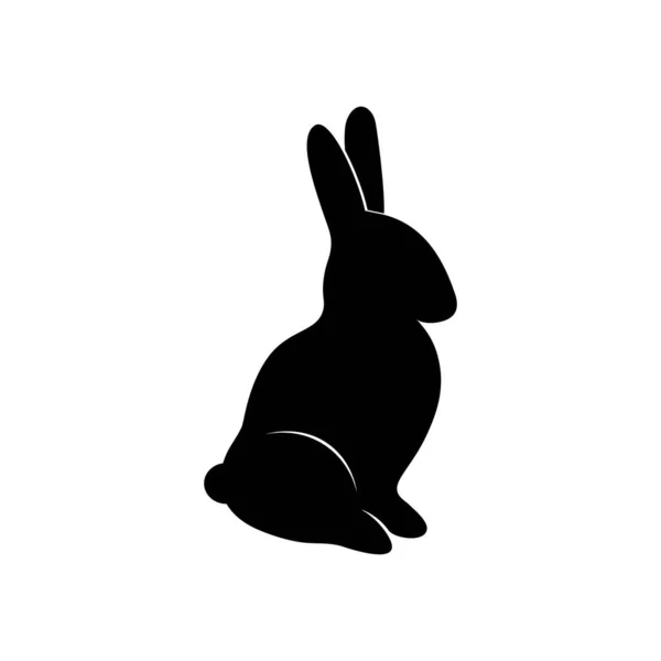 Дизайн Вектора Значка Кролика — стоковый вектор