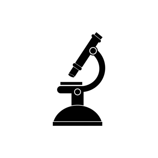 Vettore Modello Icona Microscopio Desig — Vettoriale Stock