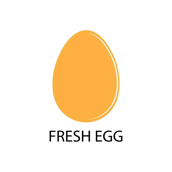 Egg Icon Logo Vector Design — Stock Vector