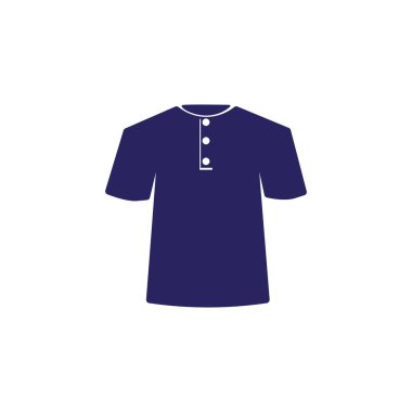 T-Shirt simgesi logo vektör tasarımı