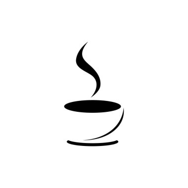 Kahve fincanı simge logo vektör