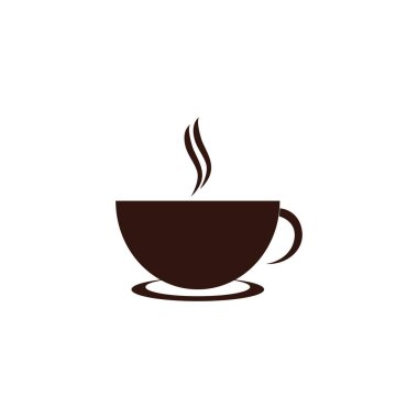Kahve fincanı simge logo vektör