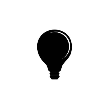 Ampul simgesi logosu serbest vektör