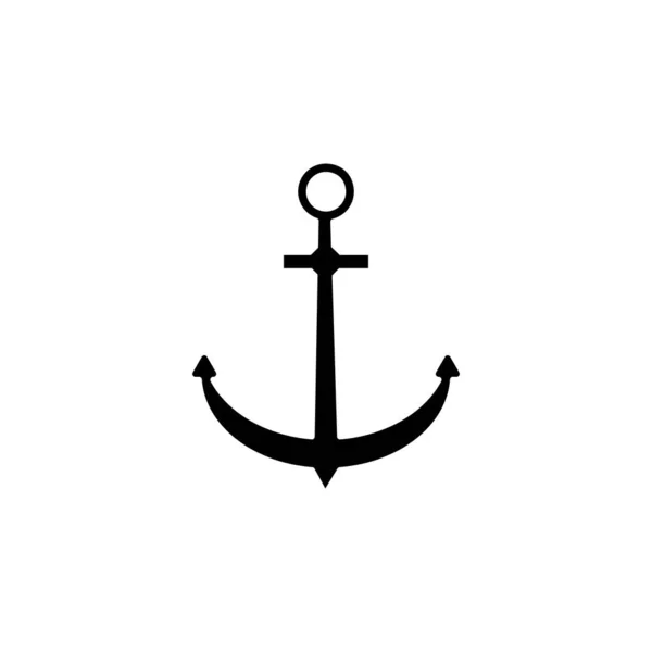 Anchor Icon Logo Vector Design — Vector de stoc