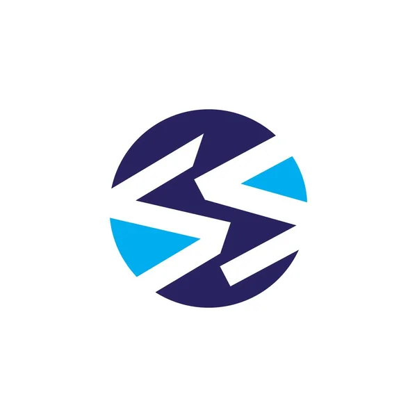 Letter Pictogram Logo Vector Ontwerp — Stockvector