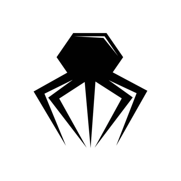 Octopus Pictogram Logo Illustratie Gratis Vector — Stockvector