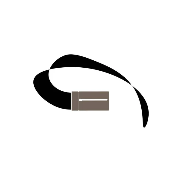 Belt Icon Logo Vector Design — Archivo Imágenes Vectoriales
