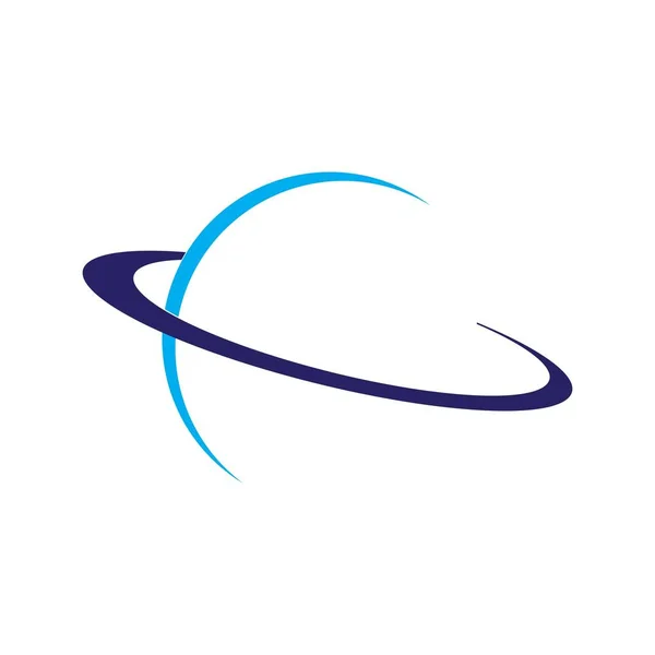 Projekt Wektora Logo Planety — Wektor stockowy