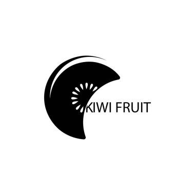 kiwi fruit ico logo vektör tasarımı