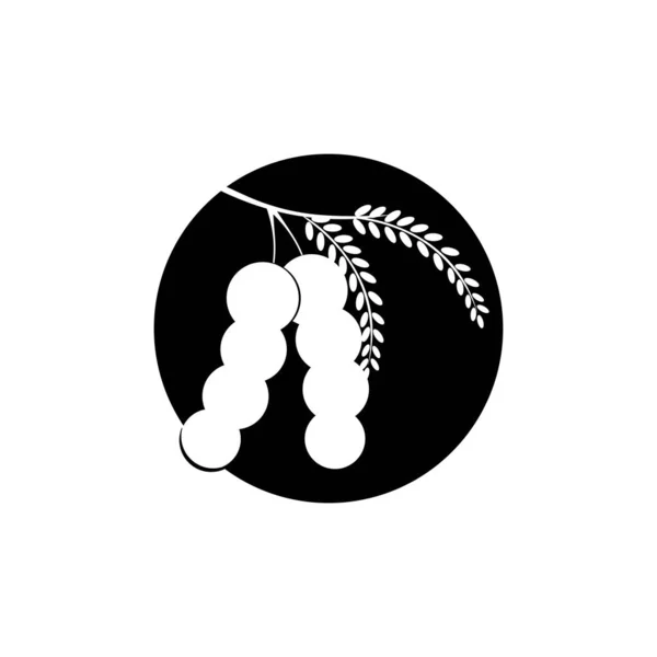 Векторный Дизайн Логотипа Tamarind — стоковый вектор