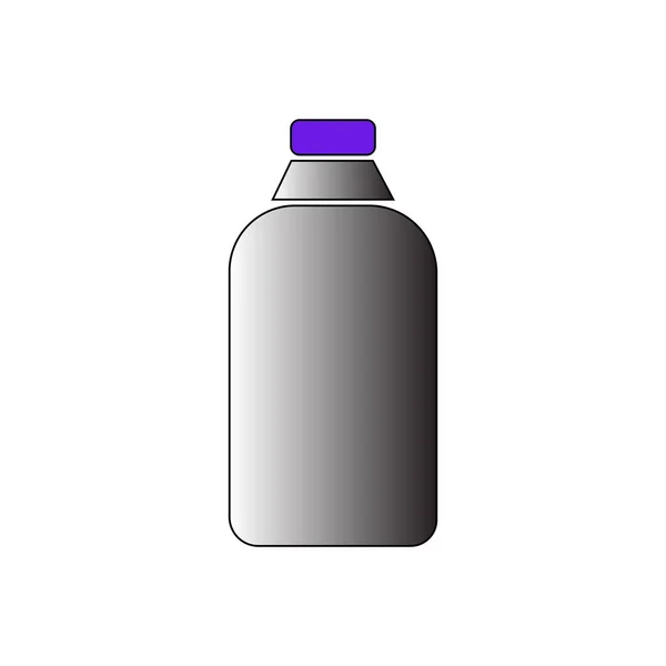 Logo Flasche Glas Illustration Design — Stockvektor