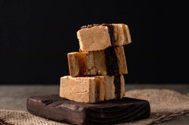 King Kong denilen geleneksel Peru şekeri. İçinde şeker olan tatlı kurabiyeler..