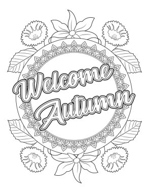 Güzel bir çiçek çelenginin çizimi