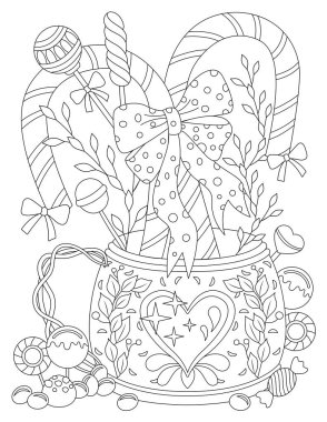 Ananas, çiçek ve meyveli tropik yaz arkaplanı