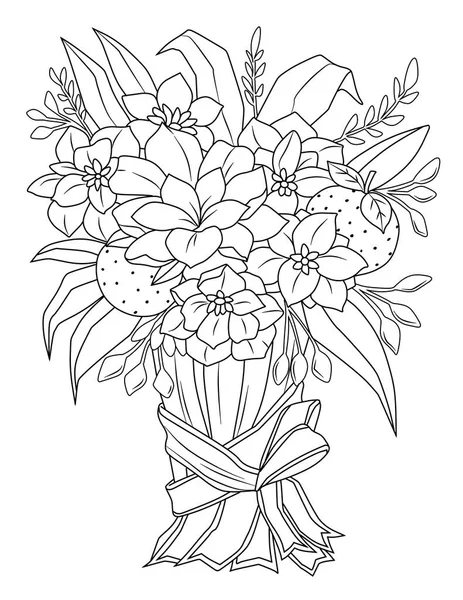 2014 Ornaments Image Relaze Activity Coloring Book Page Adult Zen — 스톡 사진