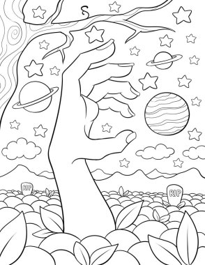 Baykuş, illüstrasyon, beyaz arkaplan üzerindeki vektör.