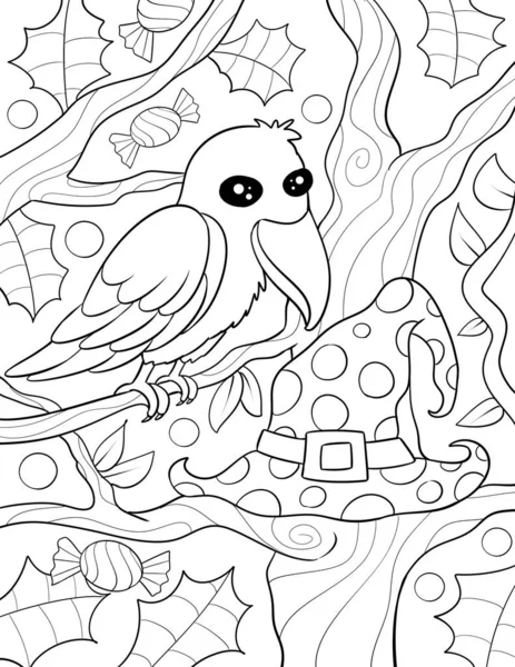 owl, illustration, vector on white background.