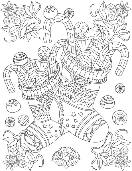 hand drawn doodle sketch of easter eggs with flowers. black and white drawing. isolated on a background.