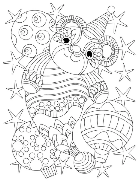 Schizzo Scarabocchiato Disegnato Mano Uova Pasqua Con Fiori Disegno Bianco — Foto Stock