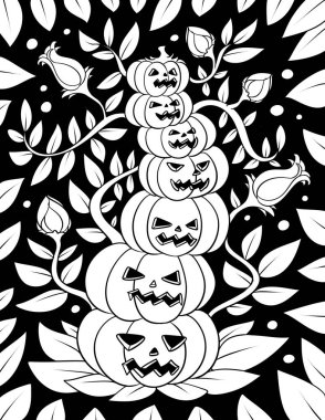 Halloween süslemeleri ile Seamless Modeli