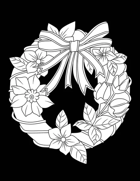 Illustration Von Schönen Floralen Ornamenten — Stockfoto