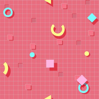 Modern soyut vektör deseni. Moda soyut vektör çizimi. Soyut ve zarif bir arkaplan. Yaratıcı vektör illüstrasyonu.