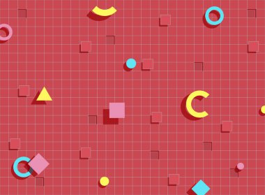 Modern soyut vektör deseni. Moda soyut vektör çizimi. Soyut ve zarif bir arkaplan. Yaratıcı vektör illüstrasyonu