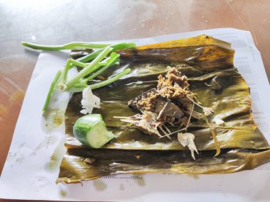 Karawang, Endonezya, 5 Ekim 2022: balık ve sebze atığı