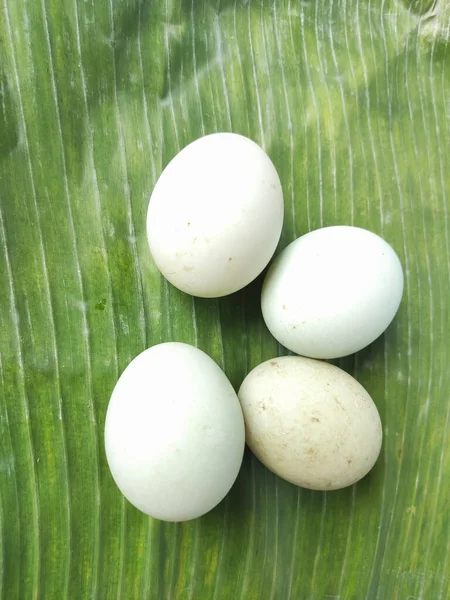 Karawang Ινδονησία Οκτωβρίου 2022 Αυγά Πάπιας Από Εκτροφείς Πάπιας Ώστε — Φωτογραφία Αρχείου